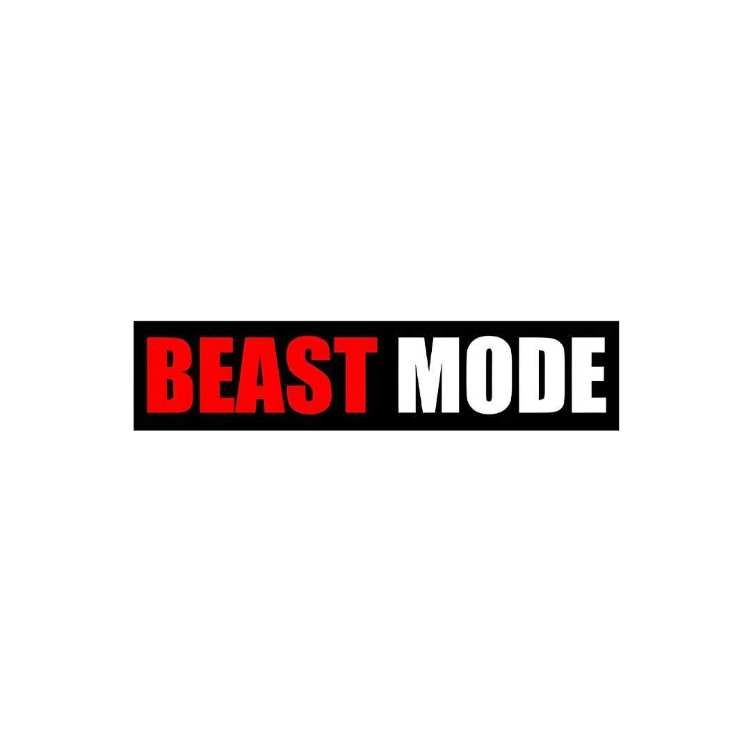 Beast Mode Sticker